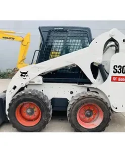 3000kg Weight 3 Ton Construction Building Used Machinery Loader bobcate S300 high performance